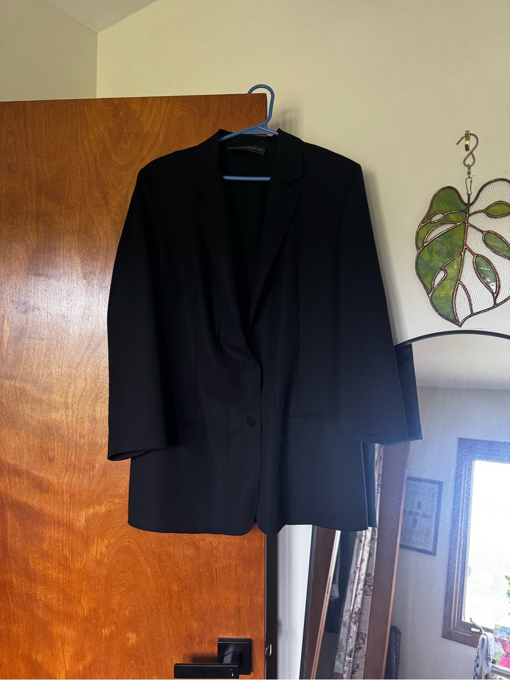 Donna Karan signature Classic Black Blazer